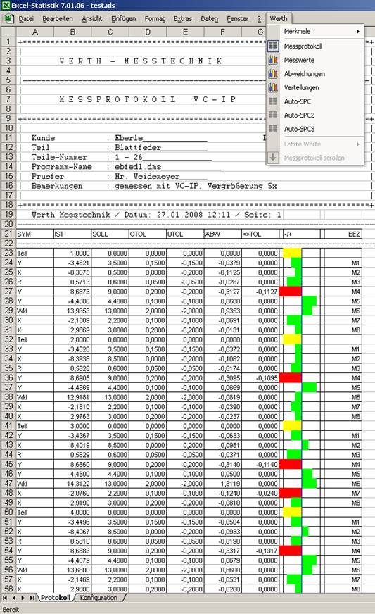 Excel Statistik